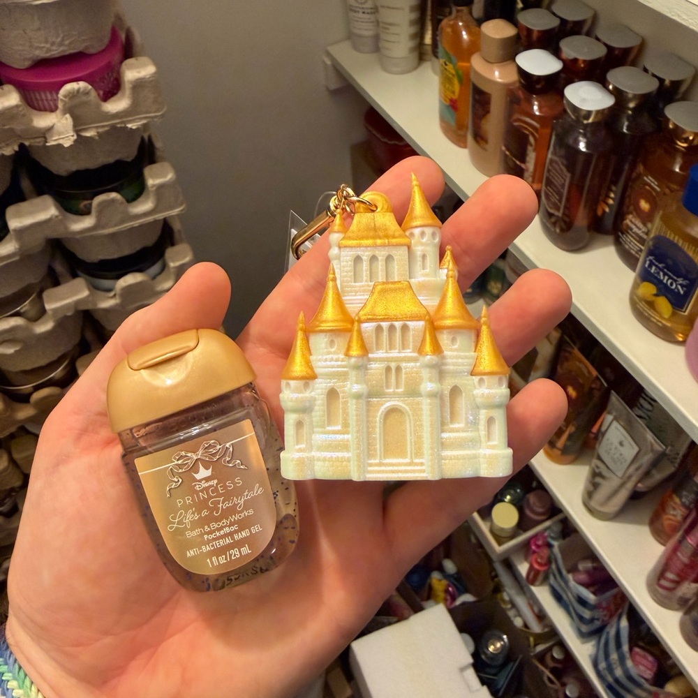 Disney Castle Pocketbac Holder and Sanitizer